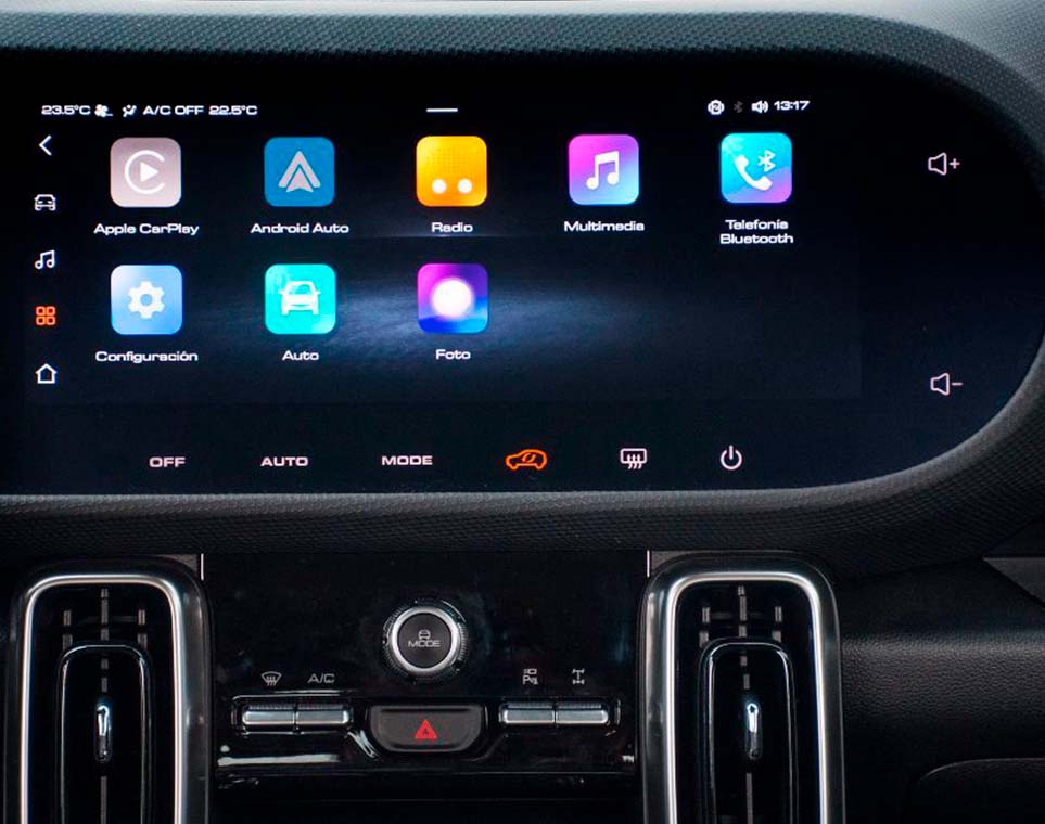 CONEXIÓN APPLE CARPLAY Y ANDROID AUTO